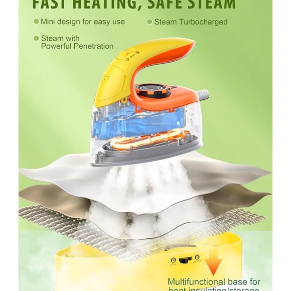 Sundu Mini Travel Iron with Steam - Picture 6 of 9